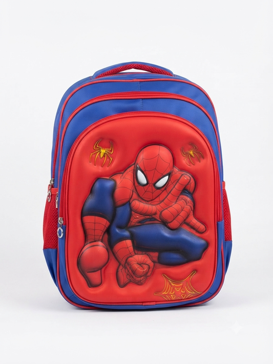 18 Inches Big Size Spiderman School Backpack for Kids