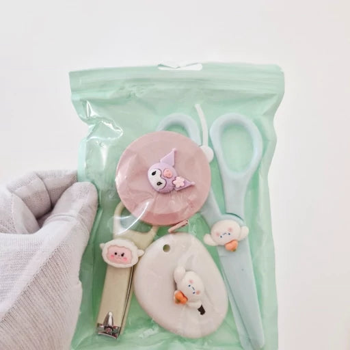 4-in-1 Kawaii Pastel Tool & Utility Set
