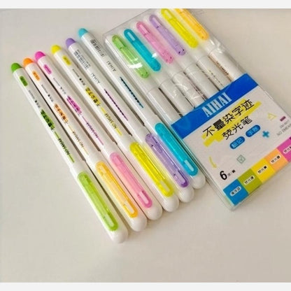 Smudge Proof Highlighter Pens