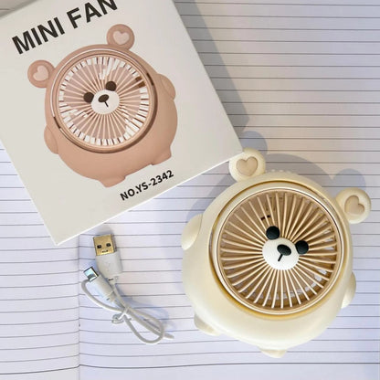 Bear Desk Fan For Study Table and Schools