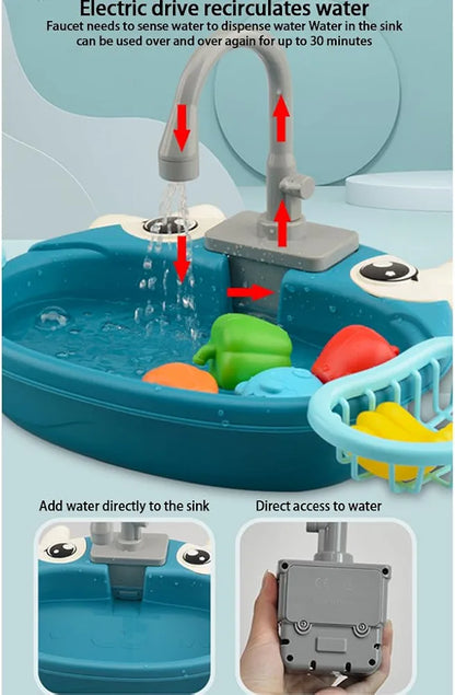 Electric Stimulate Kitchen Sink Wash Basin