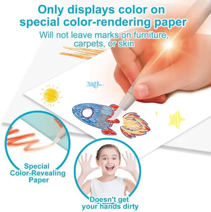 Magic Electric Paint Brush Drawing Pen | Mess Free Painting