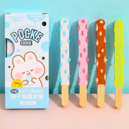 Pocke Cookie Pencil Erasers