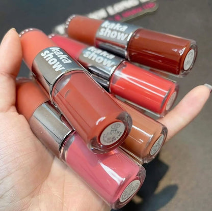 Korean Double-Headed Lip Gloss & Matte Liquid Lipstick Set
