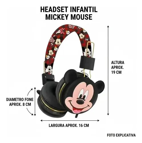 Mickey Mouse Wireless Headphones