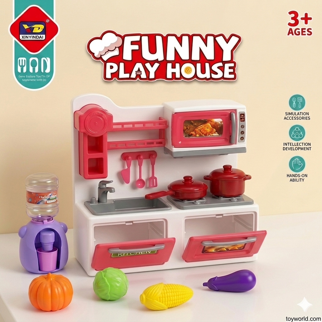 Little Chef Kitchen Dispenser Toy Set