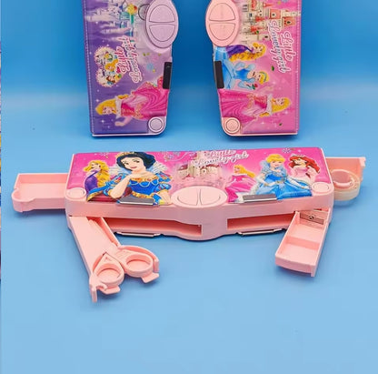Sanrio & Princess Multifunctional Pencil Box With Stationery