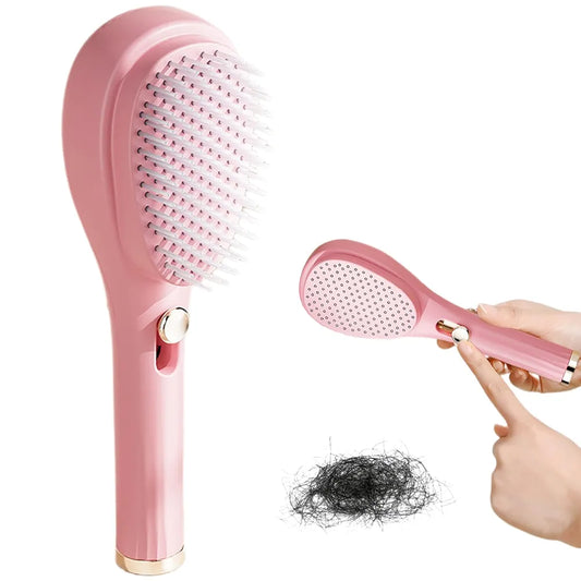 Automatic Self Cleaning Hair Brush
