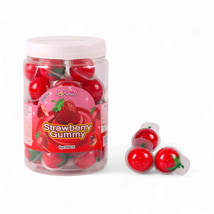 4 Pieces Fruity Centre Filled Jam Gummy Jellies