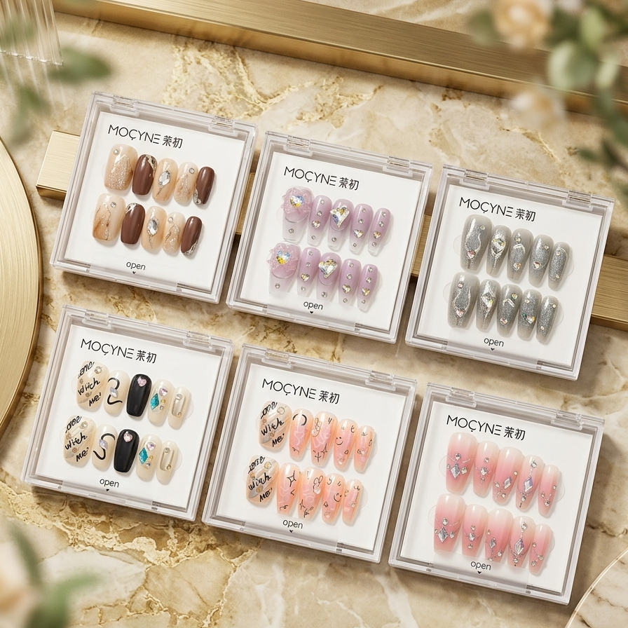 Mocyne Luxury Press-On Nail Collection – Premium Handcrafted Designs