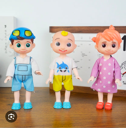 Cocomelon Family Figures With Mini Toys