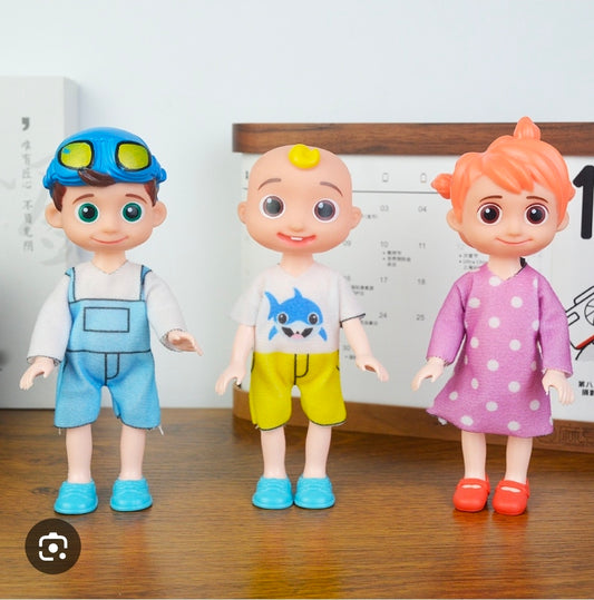 Cocomelon Family Figures With Mini Toys