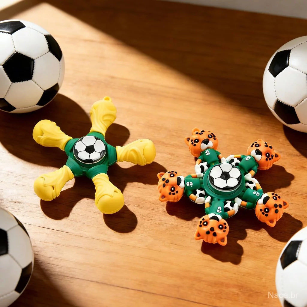 Football Spinner Fidget Toy for Kids With Gift Packing | Stress Relief Hand Spinner