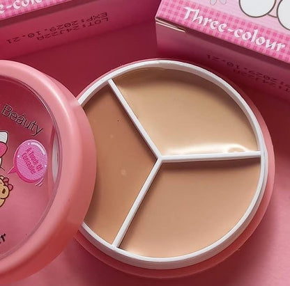 Hello Kitty Three Colour Concealer (3 Shade Corrector Palette)