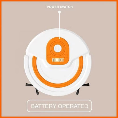 7-Piece Premium Kids Cleaning Toy Set with Battery-Operated Robot Vacuum – Interactive Housekeeping Play Kit for Toddlers