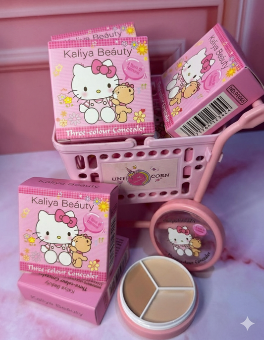 Hello Kitty Three Colour Concealer (3 Shade Corrector Palette)