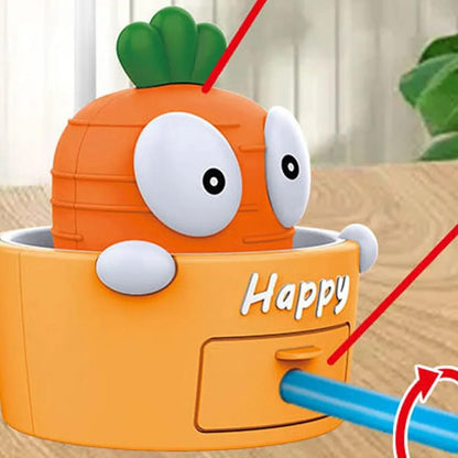 2 in 1 Carrot Chargeable Lamp With Sharpener