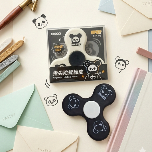 Spinner Eraser With Real Spin