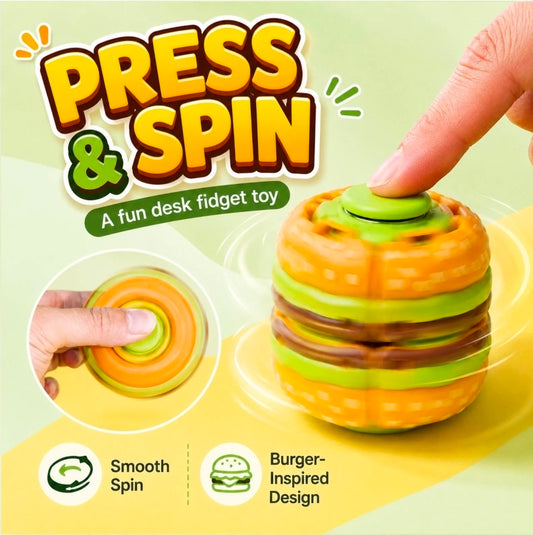 Burger Press Spinner Ball Top
