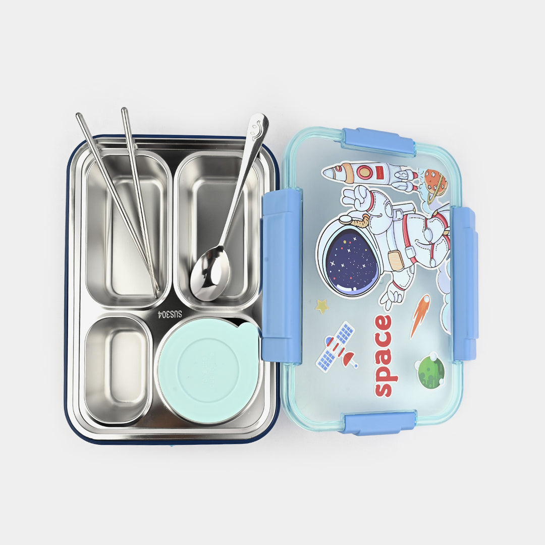 Kids’ Stainless Steel Bento Lunch Box - Premium Quality