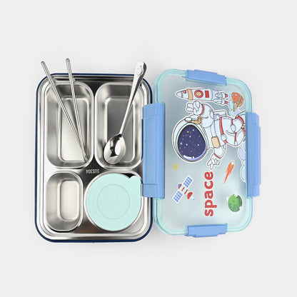 Kids’ Stainless Steel Bento Lunch Box - Premium Quality