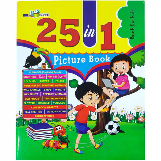 25 In 1 Picture Learning Early Education Book