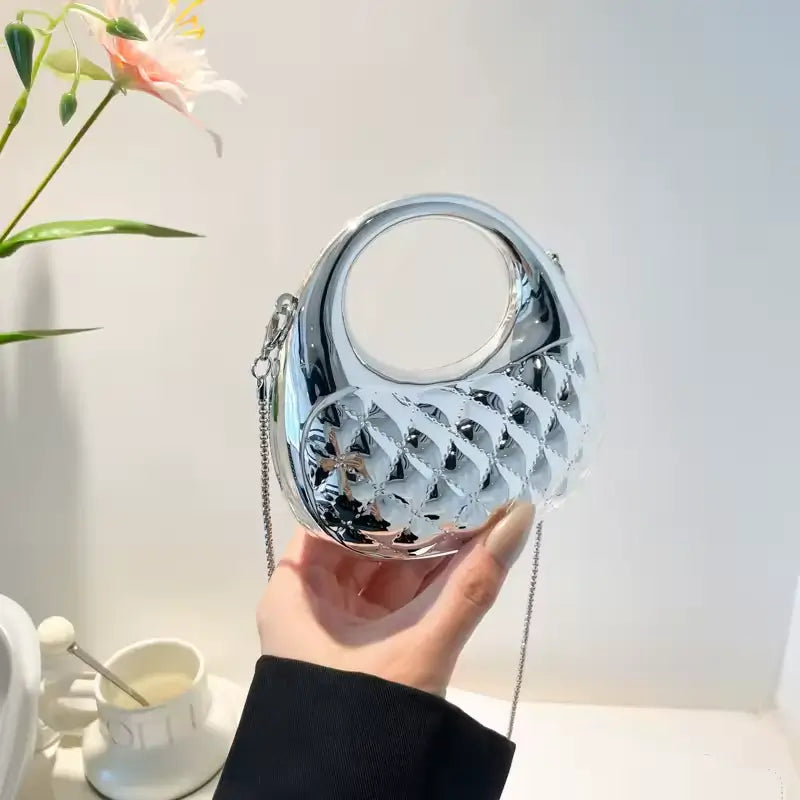 Trendy Chic Acrylic Hand Bag