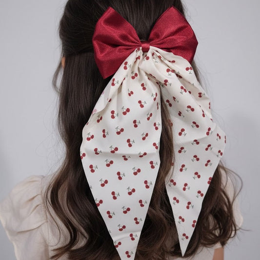Pinteresty Cherry Hair Bows