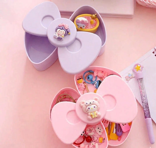 Sanrio-Inspired Bow Jewelry & Accessory Organizer