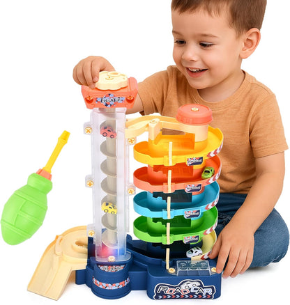 Spaceship Big Size Cars Racing Musical Track | Battery Operated