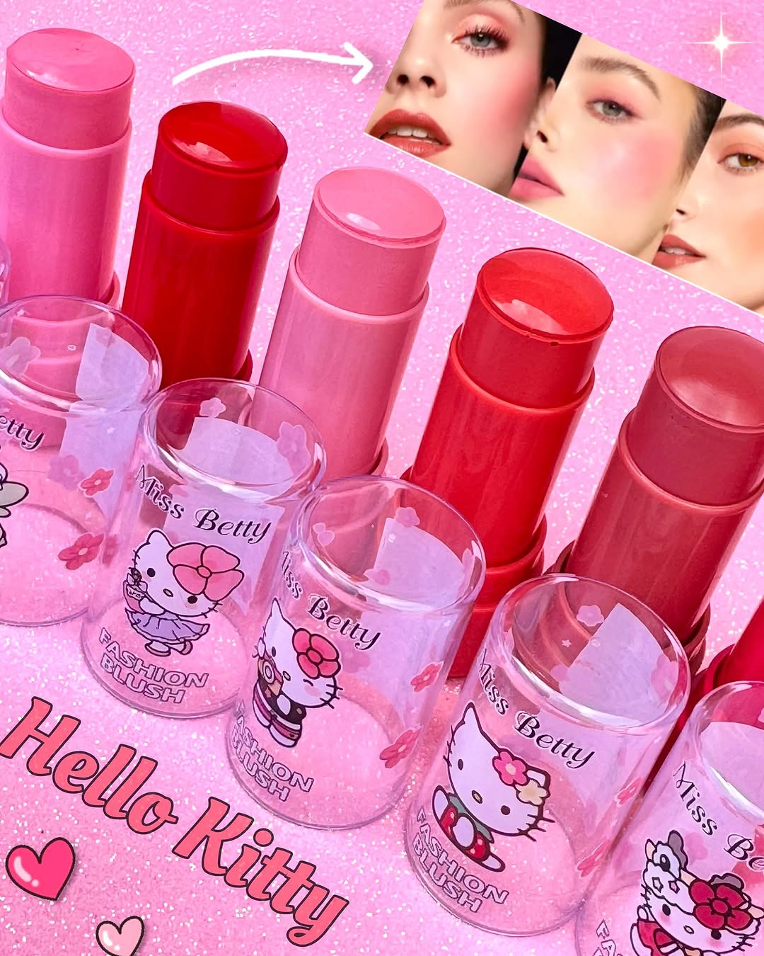 Hello Kitty Blush On Stick 