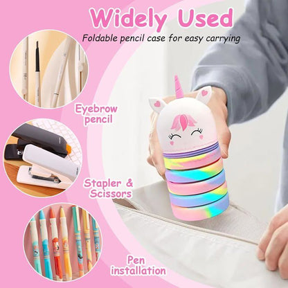 Cartoon Foldable Stationery Pouch