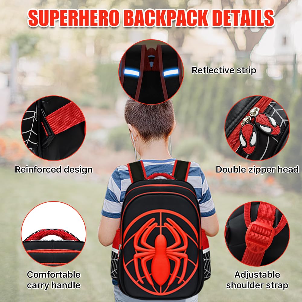 Spiderman Montessori School Bag