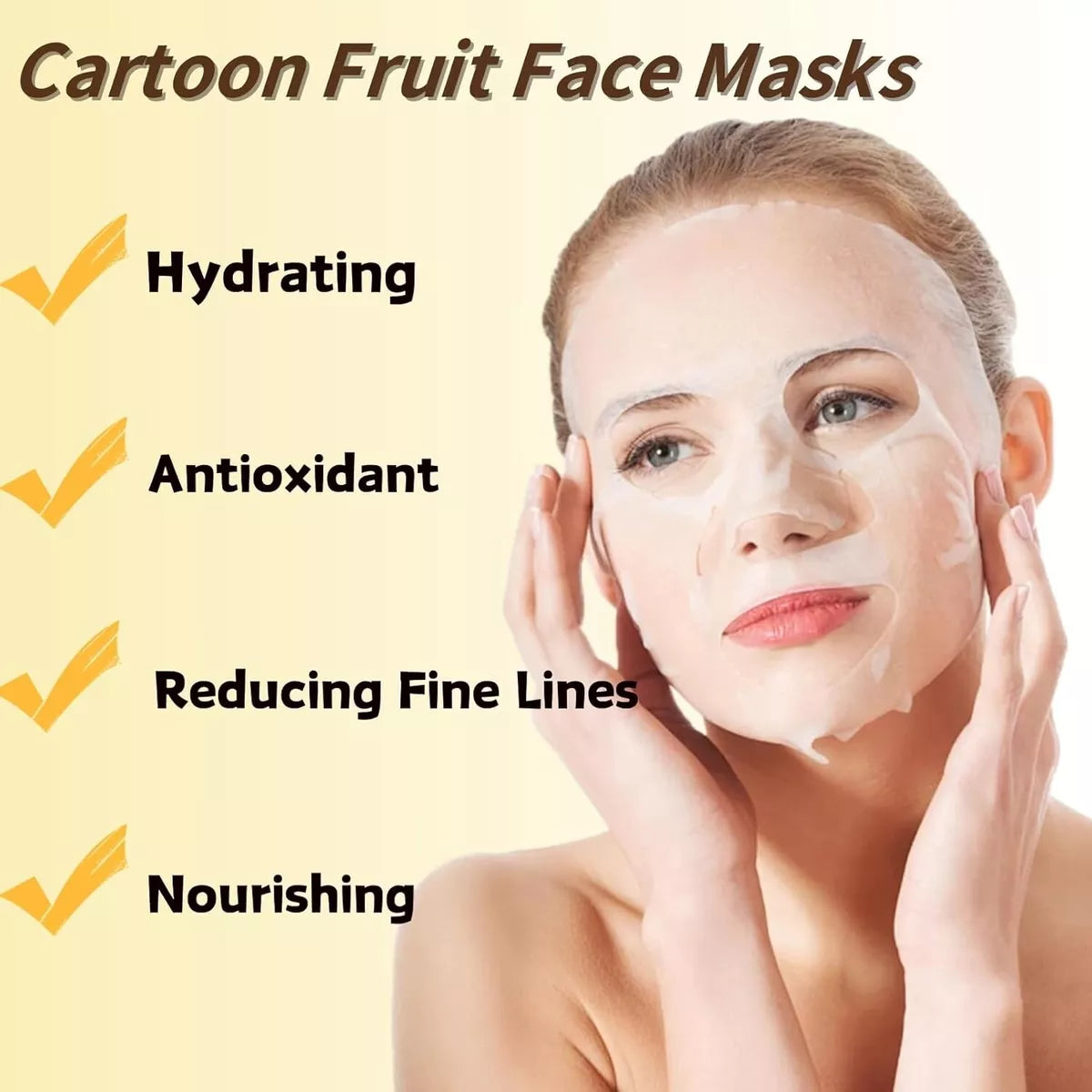 Fruit Nourishing Face Mask For Kids And Adults