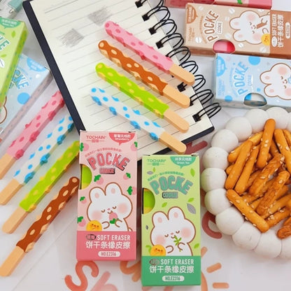 Pocke Cookie Pencil Erasers