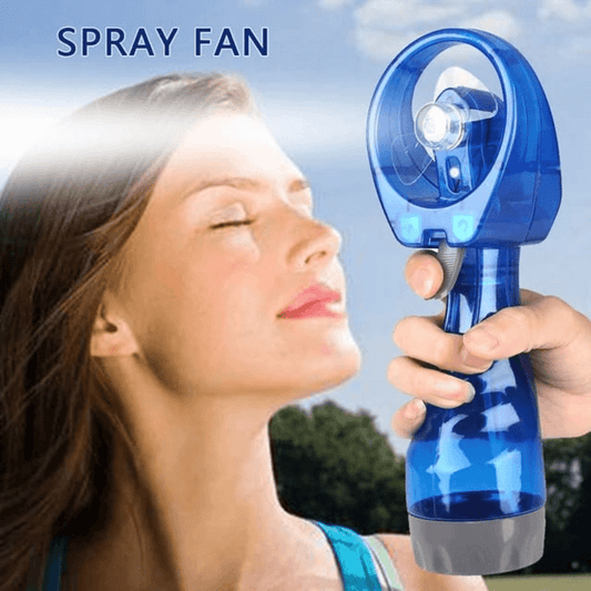 Water Spray Battery Operated Hand Fan