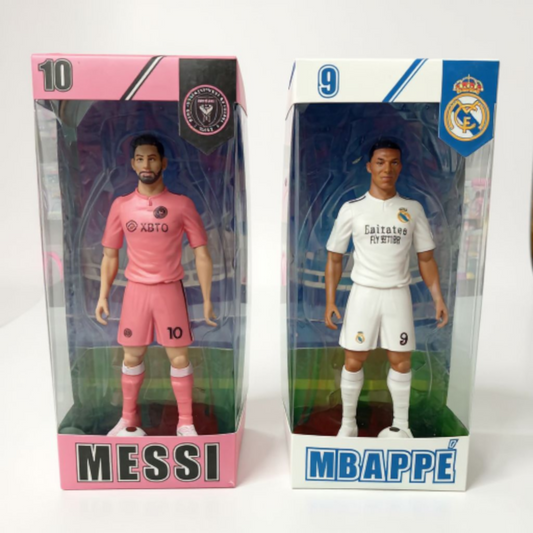 Messi & Mbappé Football Player Action Figures – Soccer Toys for Kids