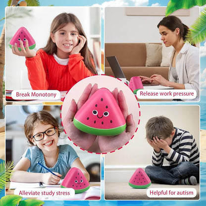 Jumbo Watermelon Slow Rising Squishy – Big Size Fidget Toy