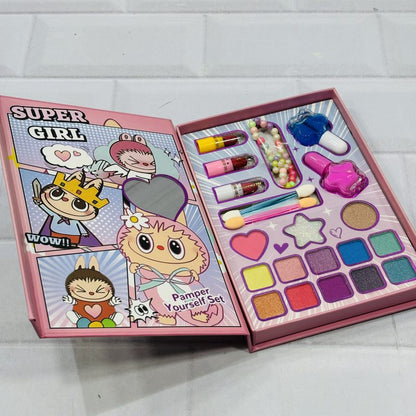 Super Girl Pamper Yourself Set – All-in-One Makeup Kit for Kids