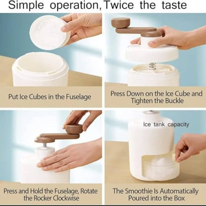 Ice Shaver Gola Machine