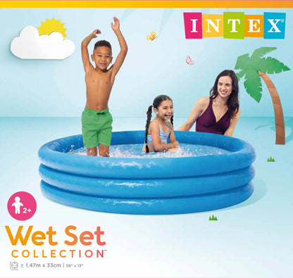 Pakistan's Best Swiming Pool Brand Intex Pool Blue Color Wet Set