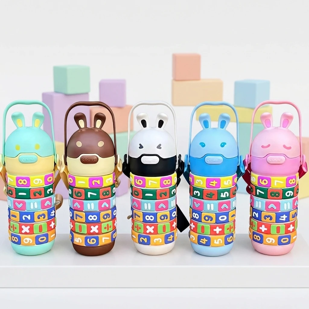 Rotary Maths Puzzle Water Bottle