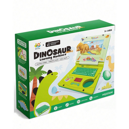 Dinosaur Musical Toy Laptop For Kids