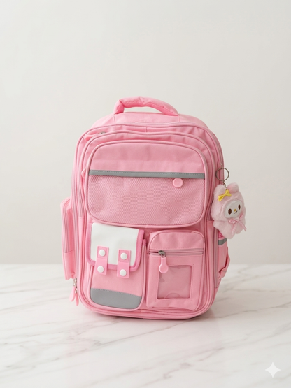 Kawaii School Bag With Hanging