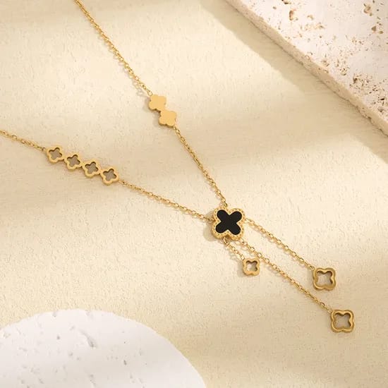 Delicate Statement Stainless Steel Necklace