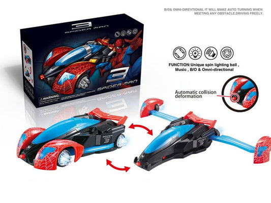 Spiderman Transforming Deformation Car