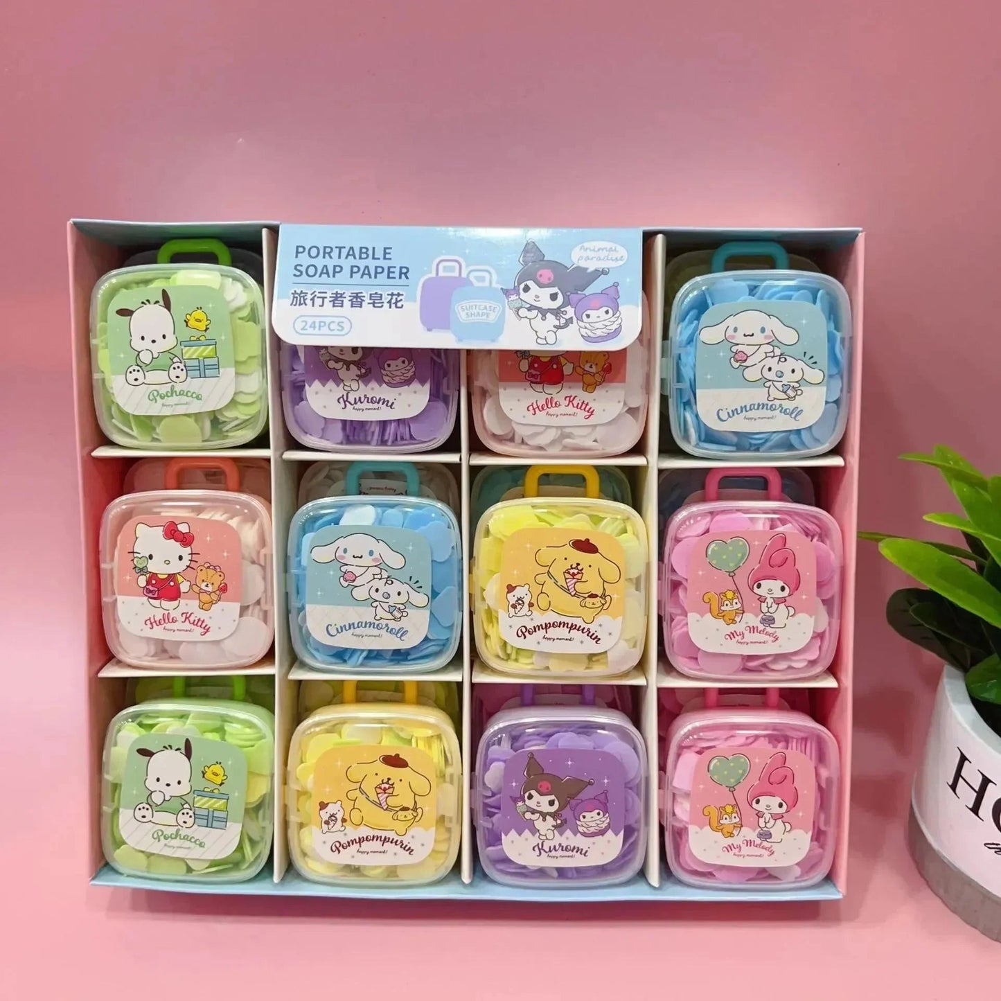 Sanrio Trolley Paper Soaps
