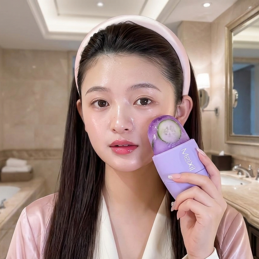 Ice Cube Massage Roller For Face