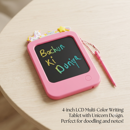 4-Inch Unicorn LCD Writing Tablet
