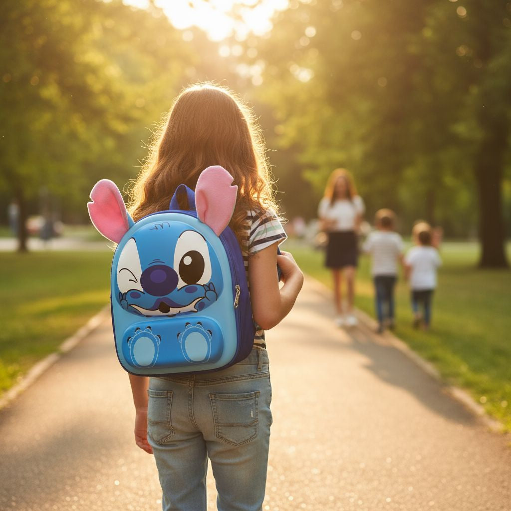 Stitch Oval High Quality Bag | Backpack